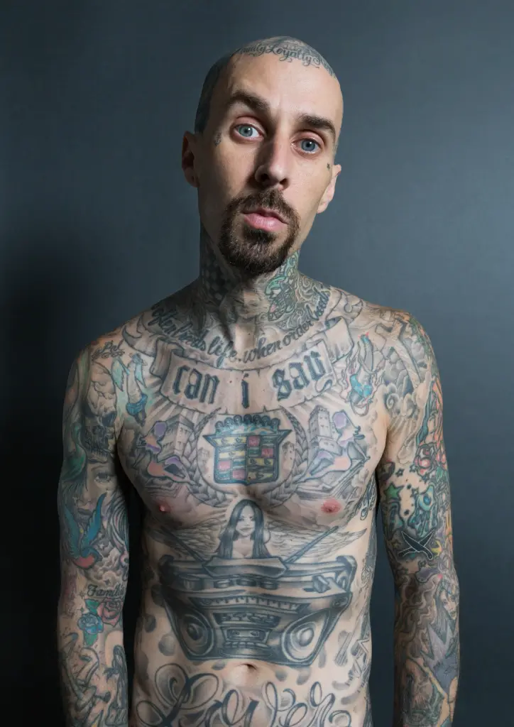 Travis Parker Tattoo