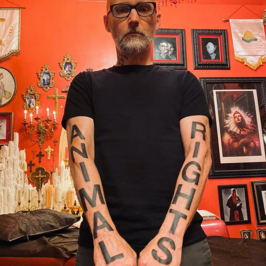 Moby Celebrity Tattoo